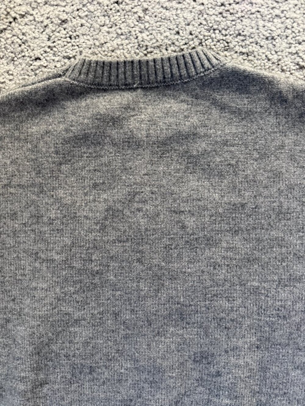 HELLO KANO Grey Teddy Bear Knit Crewneck Sweater Men's L - Unisex - Women's XL - Picture 11 of 11
